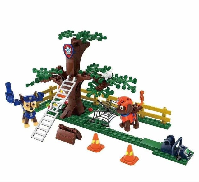 Paw Patrol Spielzeug Bausteine Set Baum Rettungsmission kaufen