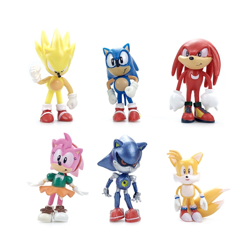 6 Stk. Sonic the Hedgehog Figuren kaufen
