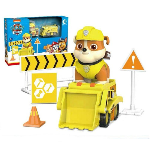 Paw Patrol Rubble Bausteine mit Fahrzeug, Figur und Zubehör kaufen