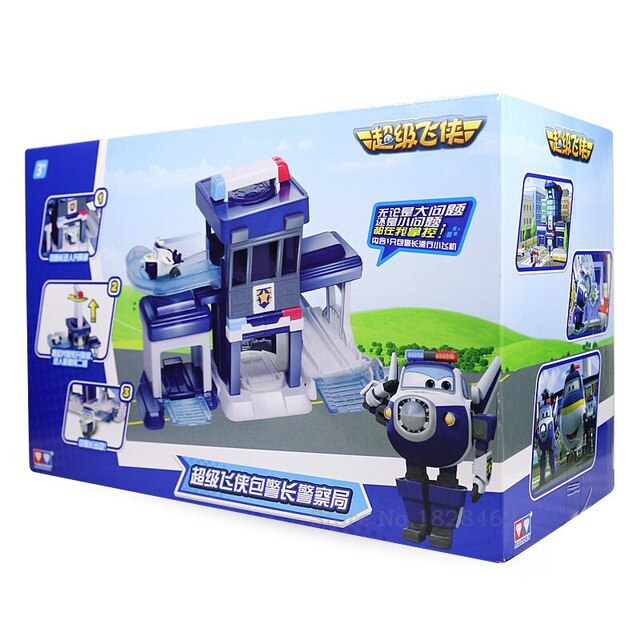 Super Wings Polizei Wache Spielzeug Set mit Paul kaufen