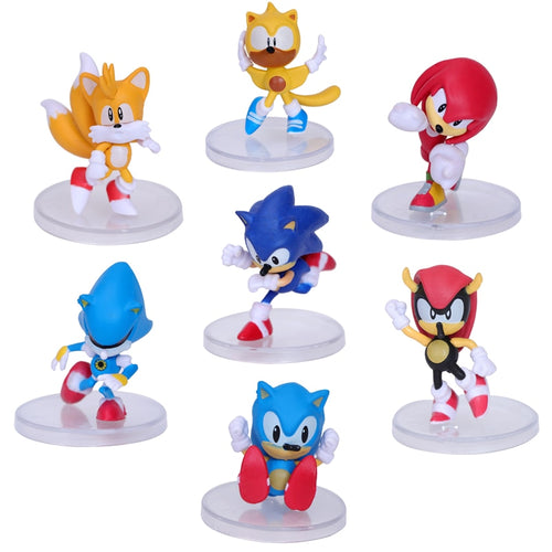 Sonic The Hedgehog Figuren Set mit 7 Sonic Action Figuren kaufen
