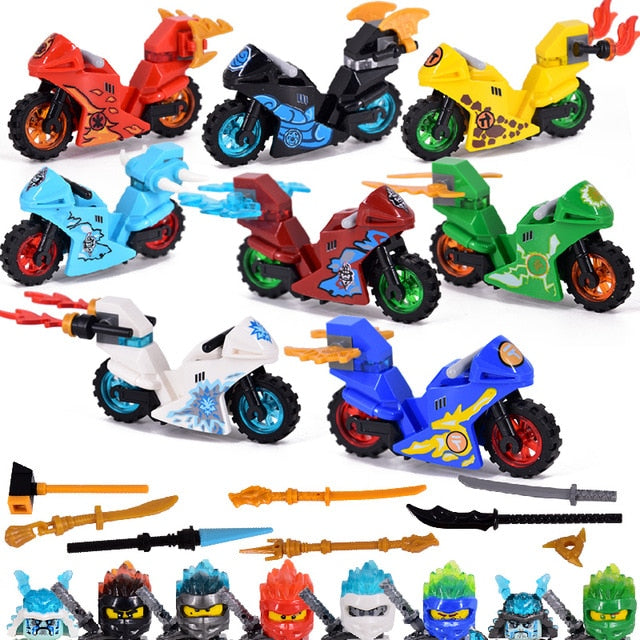 Ninjago Motorräder Spielzeug Bausteine Set kaufen