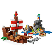 Lade das Bild in den Galerie-Viewer, Minecraft Das Piratenschiff-Abenteuer Spielzeug Bausteine kaufen
