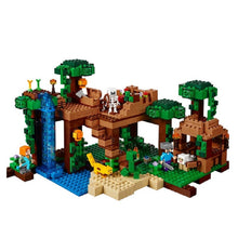 Lade das Bild in den Galerie-Viewer, Minecraft Das Dschungel-Baumhaus Spielzeug Baustein Set 706 Teile kaufen
