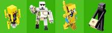 Lade das Bild in den Galerie-Viewer, Minecraft Die Minen Eisenbahn Spielzeug Bausteine 400 Teile kaufen
