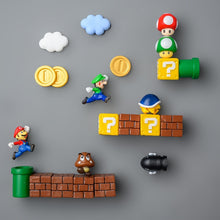 Lade das Bild in den Galerie-Viewer, 3D Super Marios Bros Magnete - für Kühlschrank etc. kaufen
