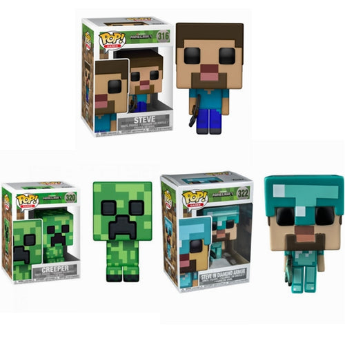 Minecraft Creeper Steve u. a. Figuren kaufen