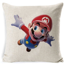 Lade das Bild in den Galerie-Viewer, Super Mario Kissenbezüge (ca. 45*45cm) kaufen
