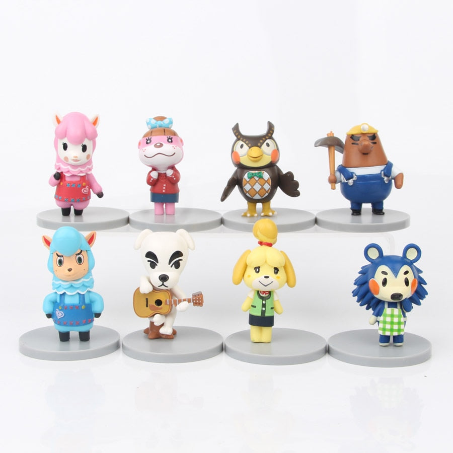 8 Stk. Animal Crossing Figuren Set kaufen