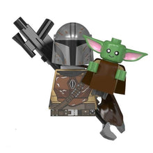 Lade das Bild in den Galerie-Viewer, Star Wars Der Mandalorianer Baby Yoda Mini Figuren kaufen
