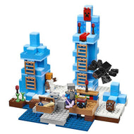 Türme aus Eis Minecraft Spielzeug Baustein Set 460 Teile kaufen