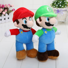 Lade das Bild in den Galerie-Viewer, Set mit 4Stk. Mario, Yoshi, Luigi, Pilz Plüsch Figuren (ca. 20cm) kaufen
