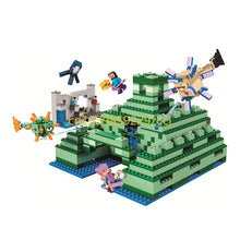 Lade das Bild in den Galerie-Viewer, Das Ozeanmonument Minecraft Baustein Spielzeug Set 1134 Teile kaufen

