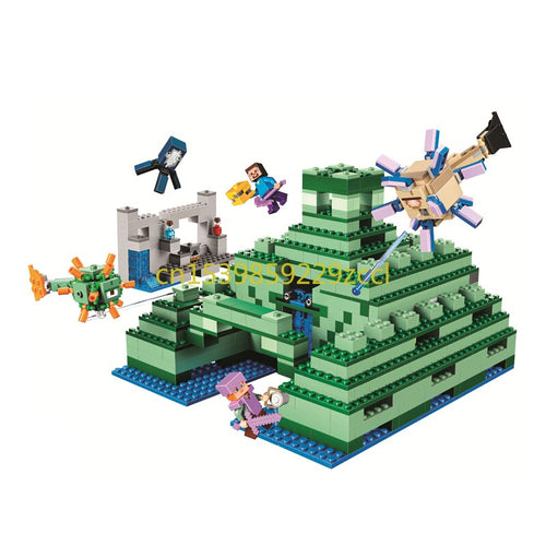 Das Ozeanmonument Minecraft Baustein Spielzeug Set 1134 Teile kaufen
