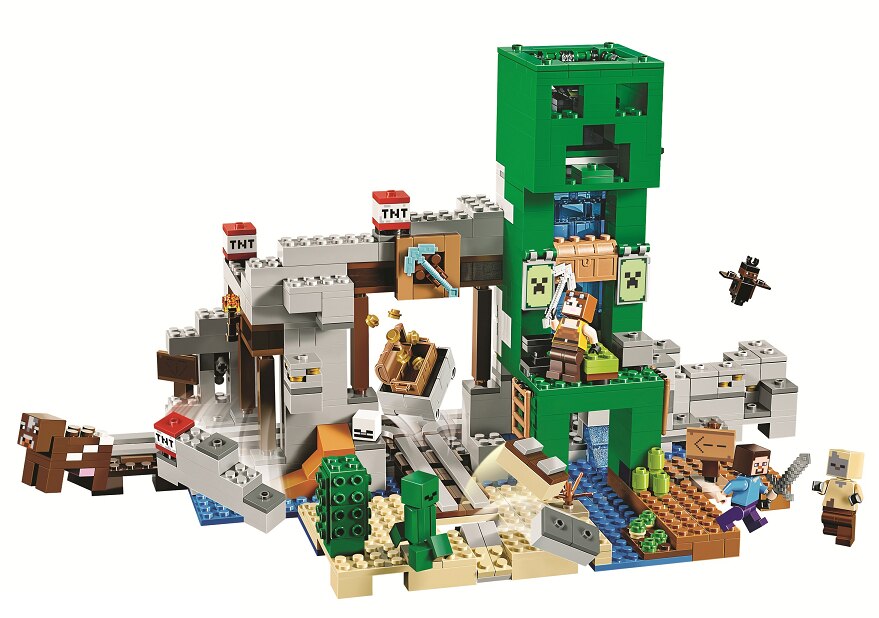 Minecraft Creeper Mine Baustein Set kaufen