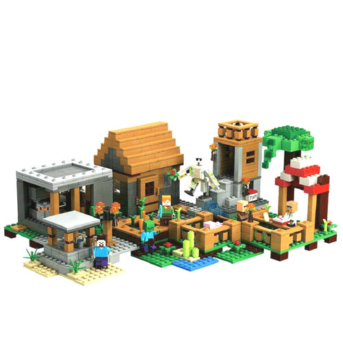 The Village Minecraft Baustein Set - 862 Teile kaufen