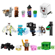 Lade das Bild in den Galerie-Viewer, Minecraft Mini Baustein Figuren - Blacksmith Dragon Slayer Spielzeug kaufen
