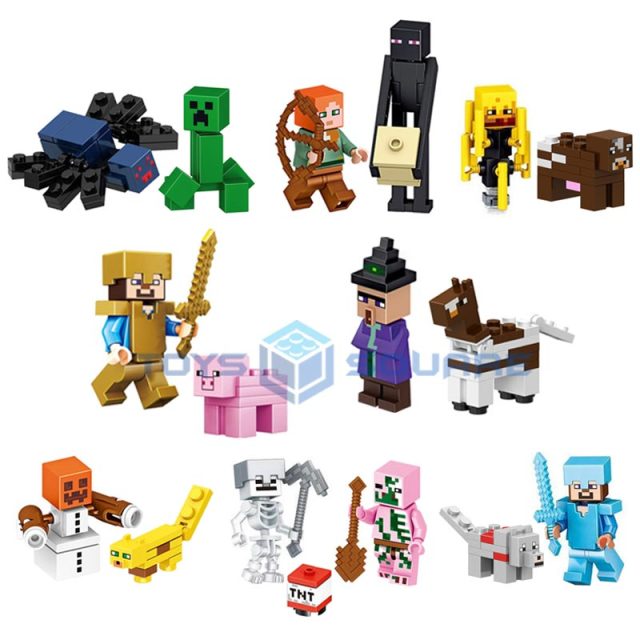 Minecraft Mini Baustein Figuren - Blacksmith Dragon Slayer Spielzeug kaufen