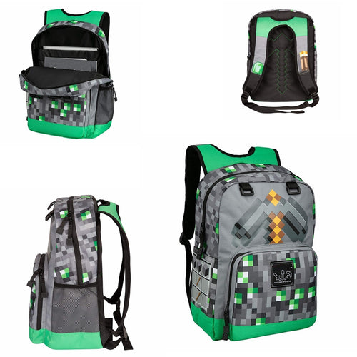 Minecraft Rucksack für Kinder, Teenager, Schul Rucksack (45*33*23cm) kaufen