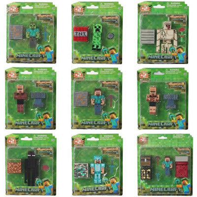 Minecraft Steve Alex Zombie TNT etc. Mini Baustein Figuren kaufen