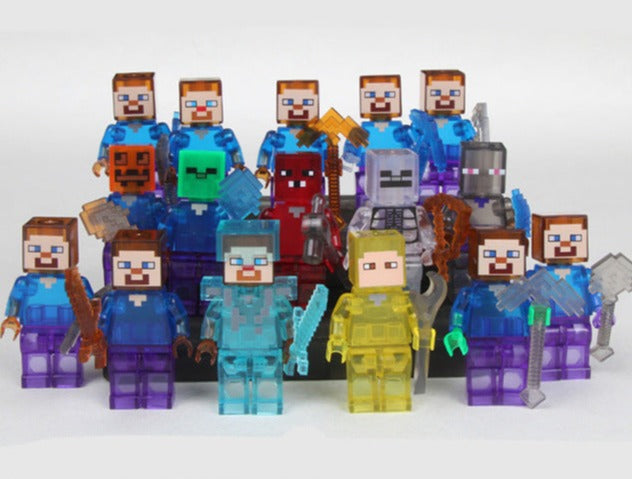 Minecraft Mini Figuren Set mit 16 Shiny Figuren kaufen