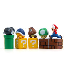 Lade das Bild in den Galerie-Viewer, 10er Set Super Mario Figuren (ca. 3.5 bis 5cm) kaufen
