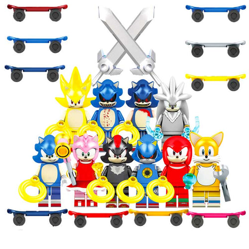 Sonic Mini Action Baustein Figuren - 46 Motive zur Wahl kaufen