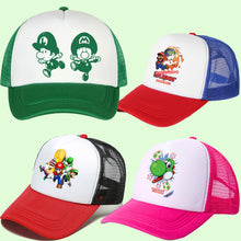 Lade das Bild in den Galerie-Viewer, Super Mario Baseball Snapback Caps Mützen kaufen
