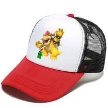 Lade das Bild in den Galerie-Viewer, Super Mario Baseball Snapback Caps Mützen kaufen
