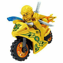 Lade das Bild in den Galerie-Viewer, 8 Stk Ninja Motorräder Spielzeug Figuren kaufen
