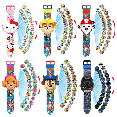 Tolle Kinderarmbanduhren in Paw Patrol, Spiderman, Batman, Hulk, Elsa, Iron Man u. a. Motive kaufen