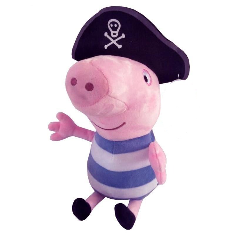 Peppa George Pig als Pirat Plüsch Kuscheltier ca. 30cm kaufen