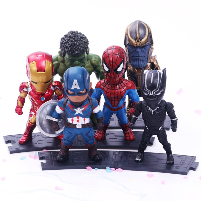 Avengers Action Figuren Set mit 6 verschiedenen Figuren kaufen