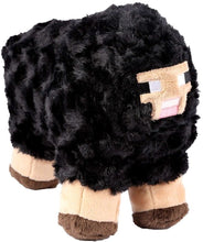 Lade das Bild in den Galerie-Viewer, Schwarzes Schaf aus Minecraft Plüsch Figur Kuscheltier ca. 30cm kaufen
