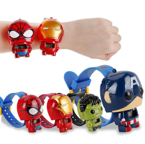 Avengers Kinder Uhren in 4 verschiedenen Motiven kaufen