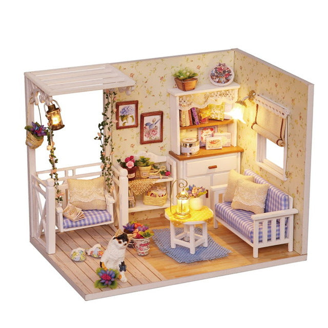 Holz Puppenhaus (2 Varianten zur Auswahl) kaufen