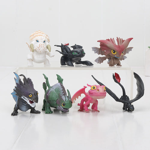 Nachtschatten Ohnezahn Drachenzähmen leicht gemacht Figuren Set mit 7 Drachen kaufen