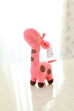 Lade das Bild in den Galerie-Viewer, Süße Baby Giraffe Kuscheltier 18cm - verschiedene Farben kaufen
