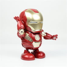 Lade das Bild in den Galerie-Viewer, Tanzender Iron Man aus Avengers Figur mit Led Licht und Musik kaufen
