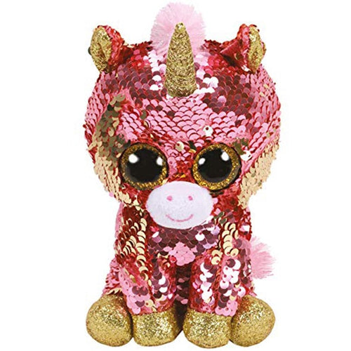 Ty Sequins Flippables 15cm Sunset das Korallen Einhorn Plüsch Kuschel Stofftier kaufen